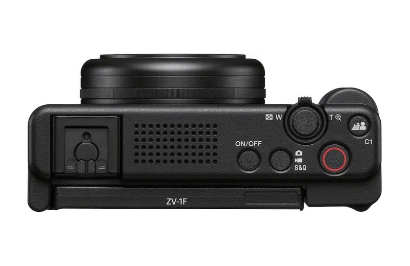 Sony ZV-1F Vue arrière écran pivoté